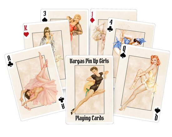 Vargas Pin Up Girls – Playing Cards